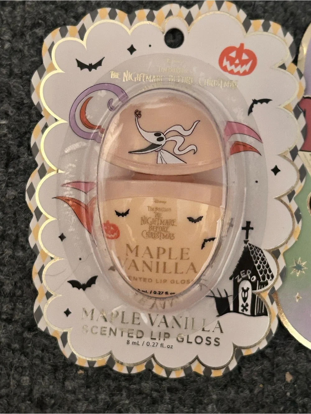 Nightmare Before Christmas Sally Lip Balm Ball & Zero Lip Gloss Set